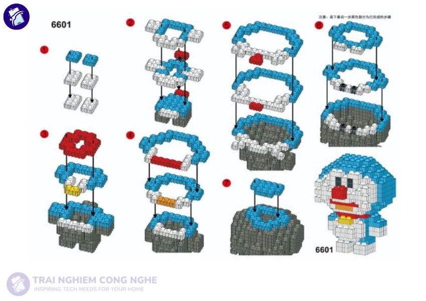  bản đồ lắp ráp lego