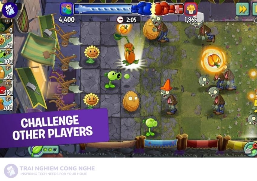 Cách tải plants vs zombies 2 trên điện thoại